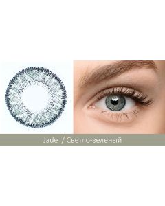 Buy Colored contact lenses Bausch + Lomb SofLens Natural Colors Monthly, 0.00 / 14 / 8.7, Jade, 2 pcs. | Online Pharmacy | https://buy-pharm.com