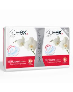 Buy Kotex Pads 'UltraSoft' Normal with wings, (20/16) | Online Pharmacy | https://buy-pharm.com