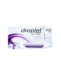 Buy Needles for syringe pen DROPLET Needles for syringe pen 31G, 0 , 25 mm * 6mm, 100 pieces / pack  | Online Pharmacy | https://buy-pharm.com