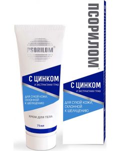 Buy Psorilom body cream, tube, 75ml | Online Pharmacy | https://buy-pharm.com