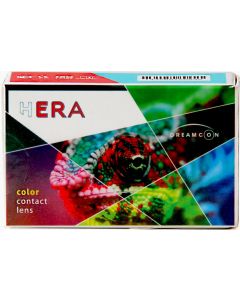 Buy Colored contact lenses Dreamcon Hera Gold , -5.50 / 14.5 / 8.6, Original, 2 pcs. | Online Pharmacy | https://buy-pharm.com