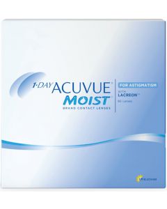 Buy Astigmatic contact lenses Johnson & Johnson 1 -Day Acuvue Moist for Astigmatism, 90 pcs, -1.75, -2.25, 160 | Online Pharmacy | https://buy-pharm.com