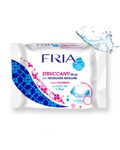 Buy Wet wipes for removing makeup with micellar water, 25 pcs / pack, Fria | Online Pharmacy | https://buy-pharm.com
