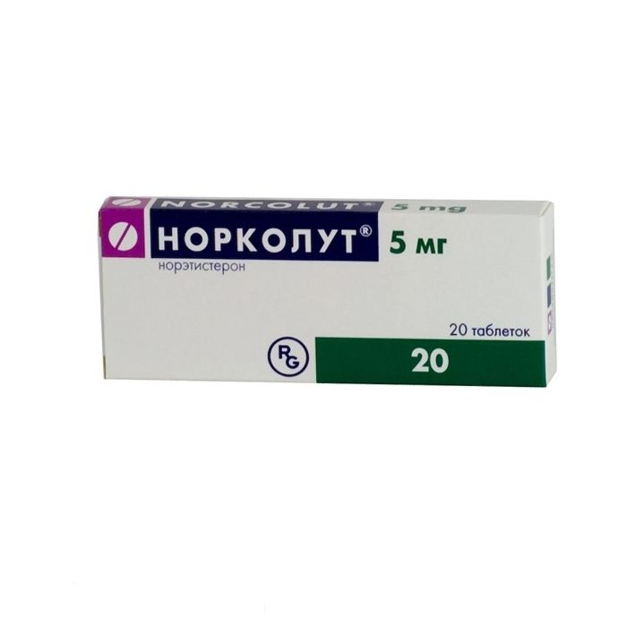 Норколут табл 5мг пач. n20 гедеон рихтер, Венгрия (5997001380932)