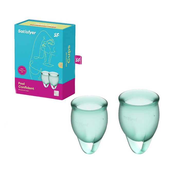  Satisfyer Feel Secure Menstrual Cup - Reusable Period